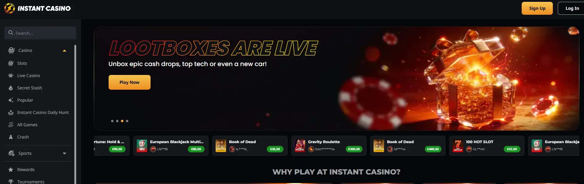 Instant Casino